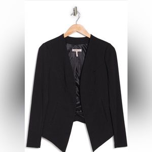 BCBG low and high back blazer -New in black and rose